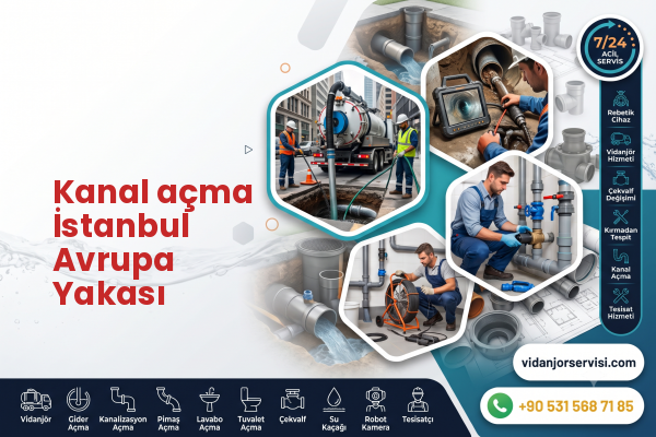 Kanal açma İstanbul Avrupa Yakası
