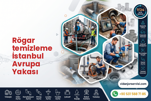 Rögar temizleme İstanbul Avrupa Yakası